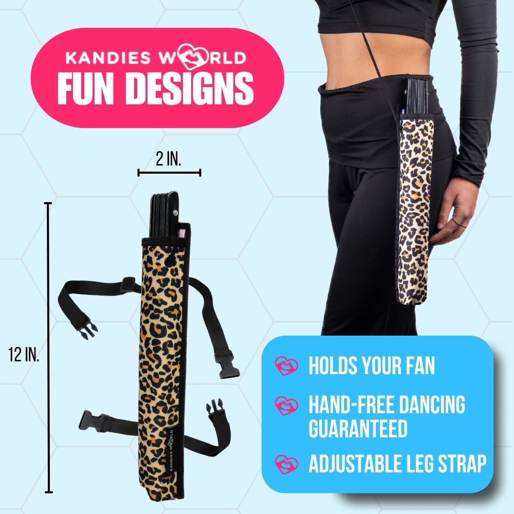 Cheetah Fan Holster