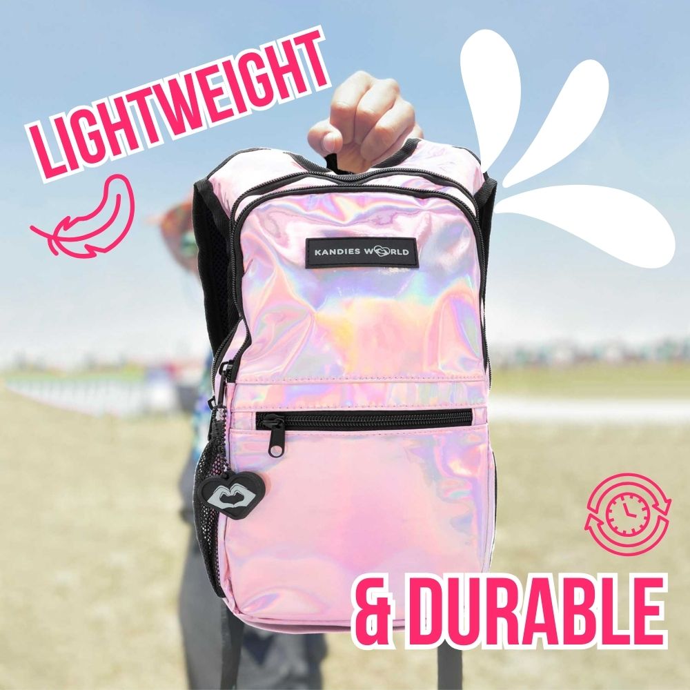 Pink Holographic Hydration Pack