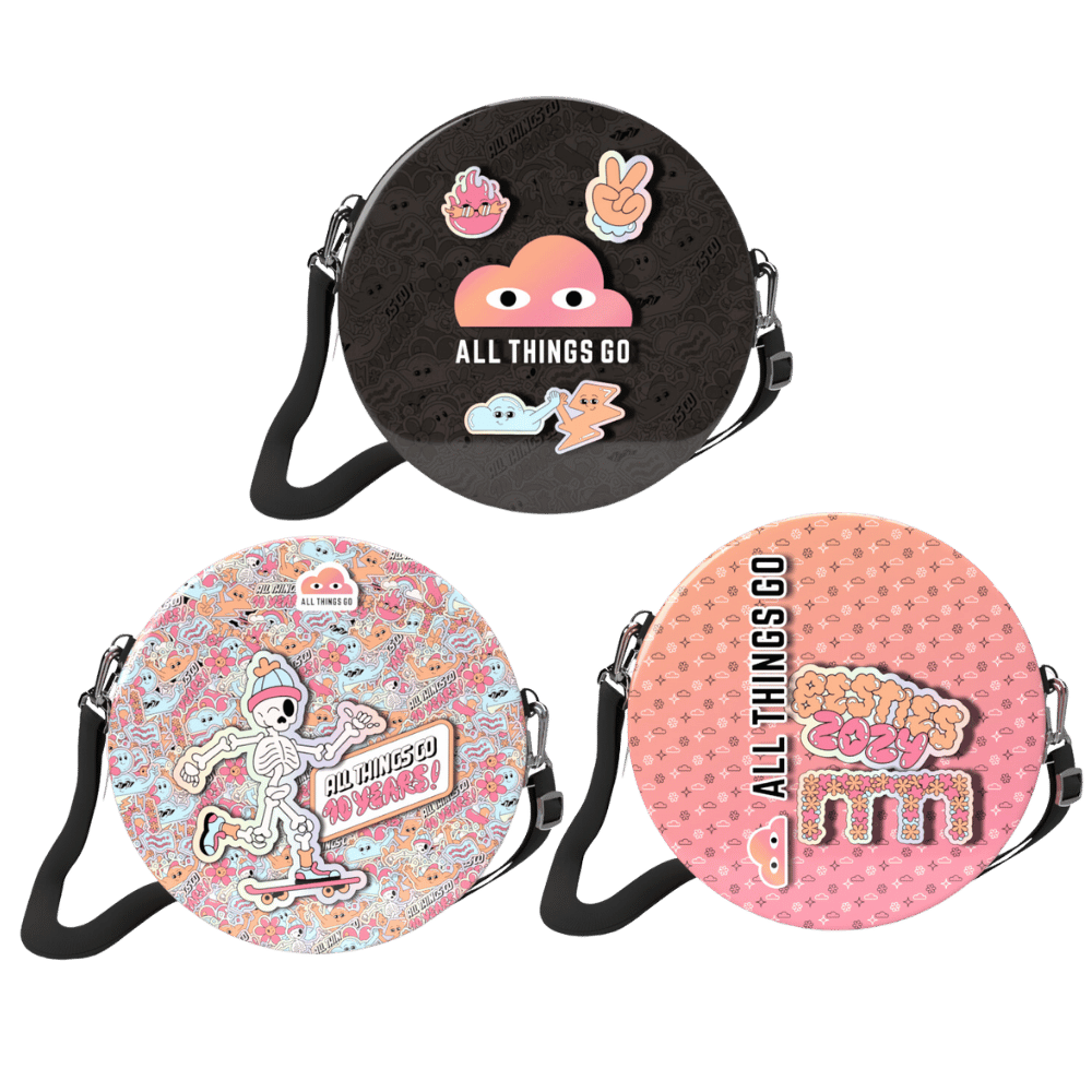 All Things Go - FULL SET 10 Years Anniversary  Round Crossbody Collection