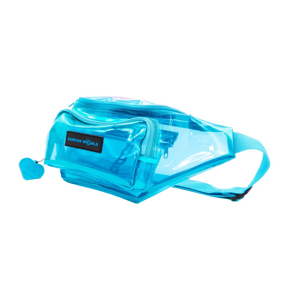 Blue Clear Fanny Pack