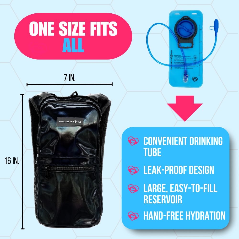 Black Hydration Pack