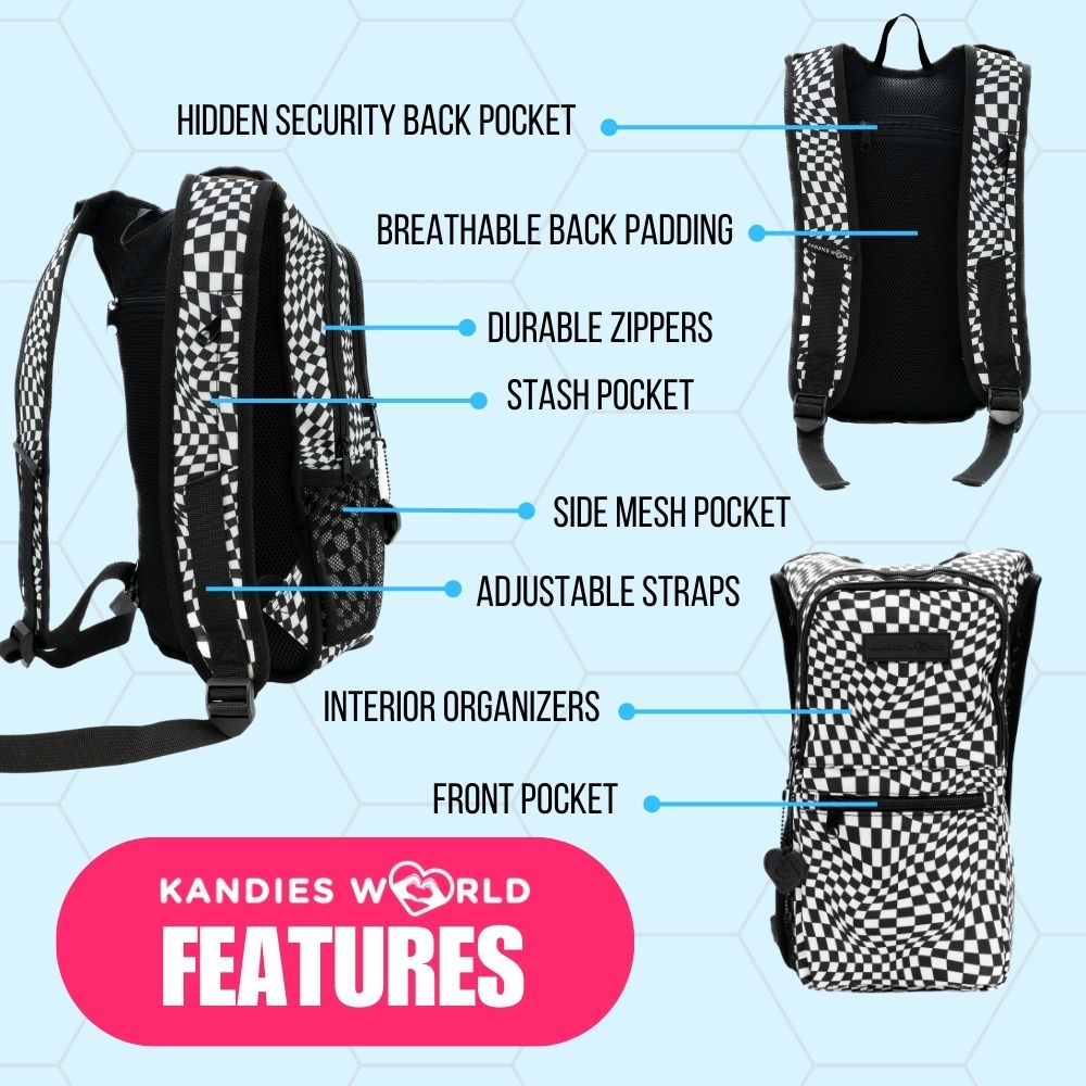 Checkered Hydration Pack