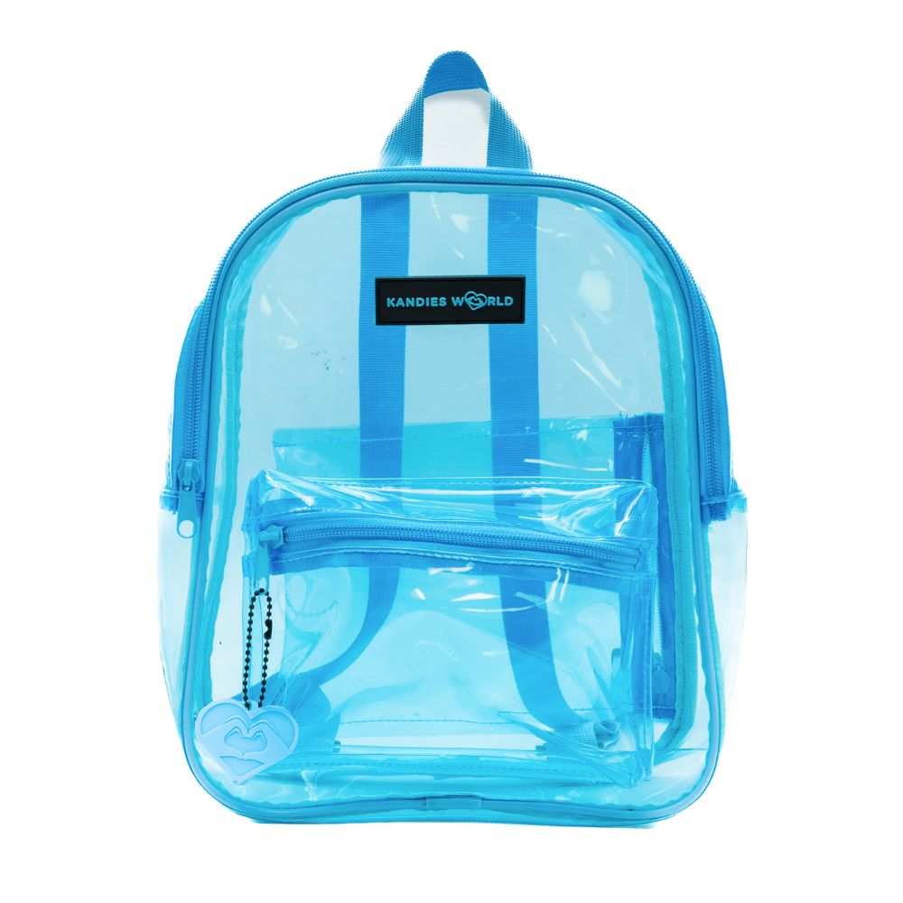 Blue Clear Backpack