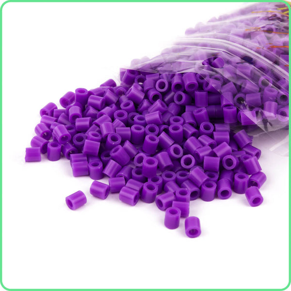 Melting Beads 5mm 800pc Fuse Ironing Plastic Blue Purple 