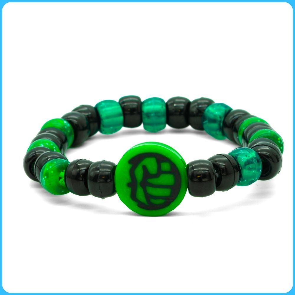 Hulk Kandi Bracelet