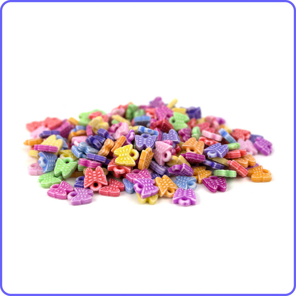 Pastel Butterfly Charms - 150/Pack