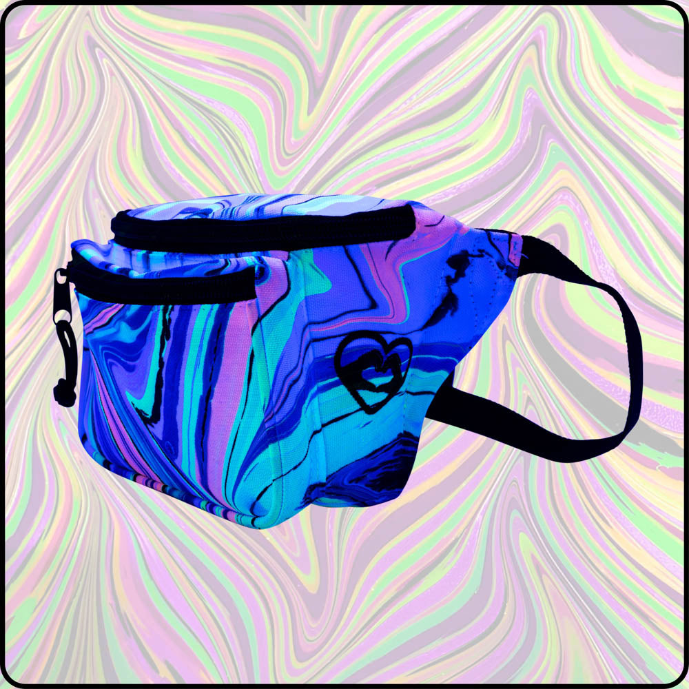 Fruit Stripes UV Hydro-Dipped Fanny Pack