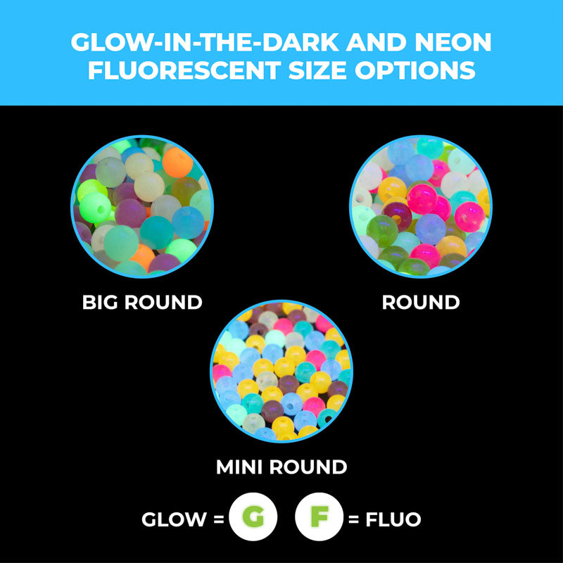 glow in the dark beads