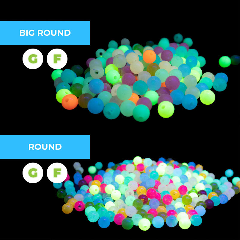 glow in the dark beads