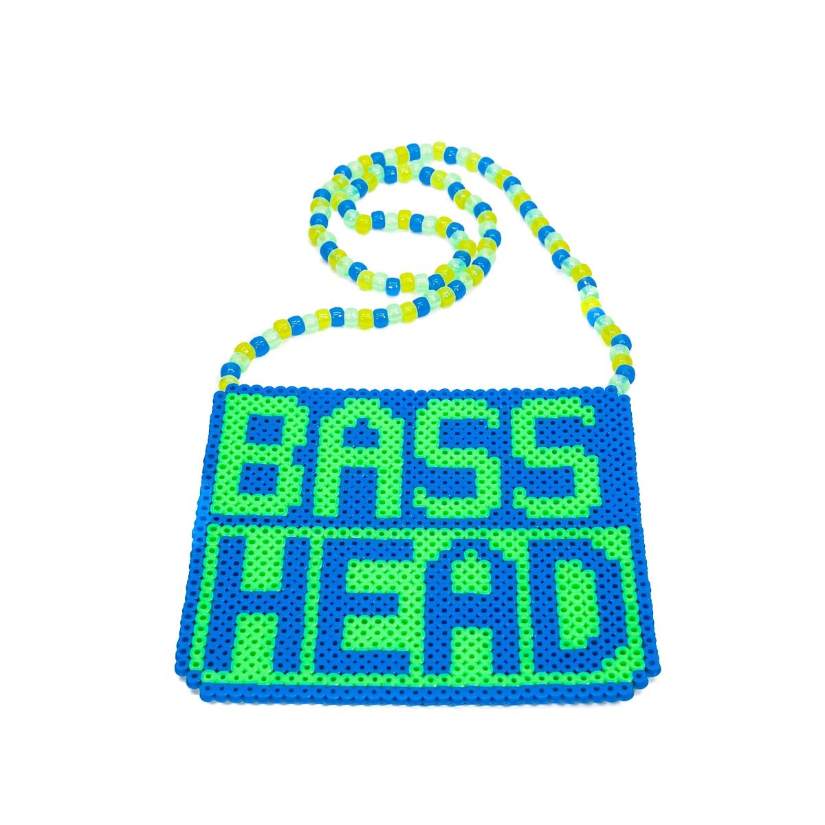 Basshead Custom Perler Necklace