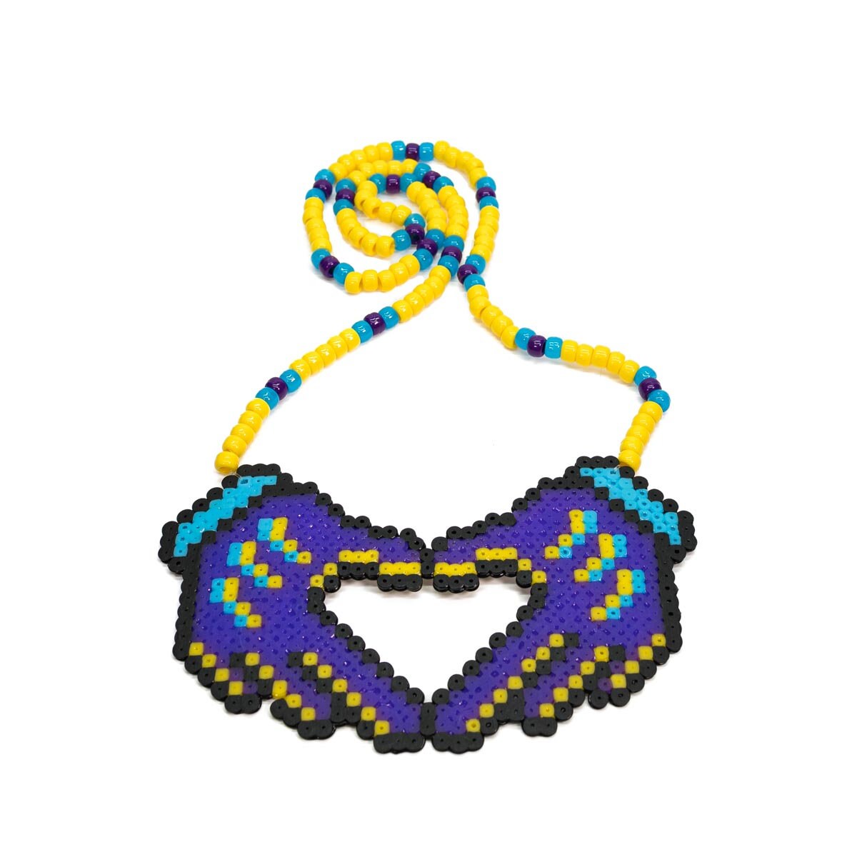 Heart Hands Custom Perler Necklace