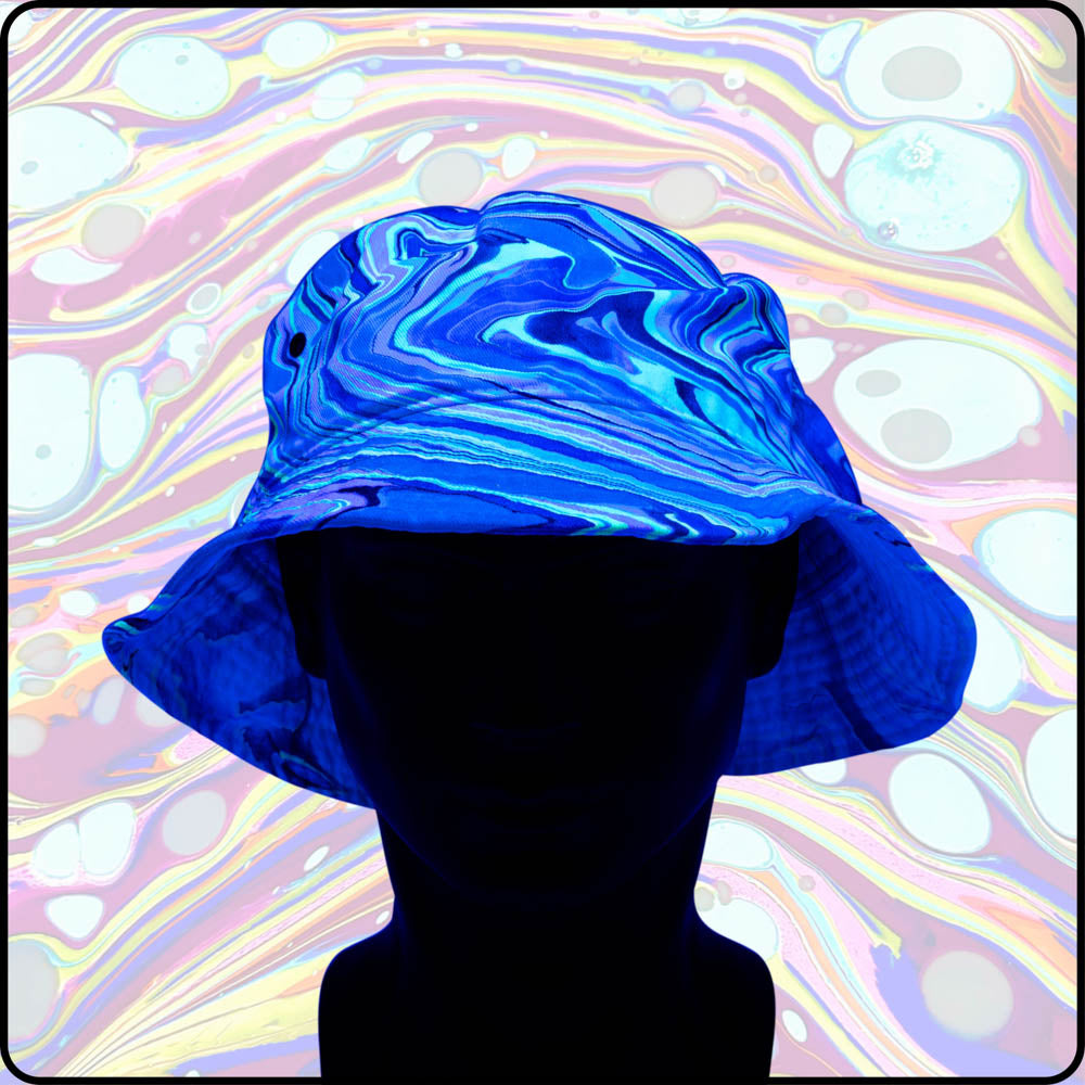 Kandi Dreams UV Hydro-Dipped Bucket Hat