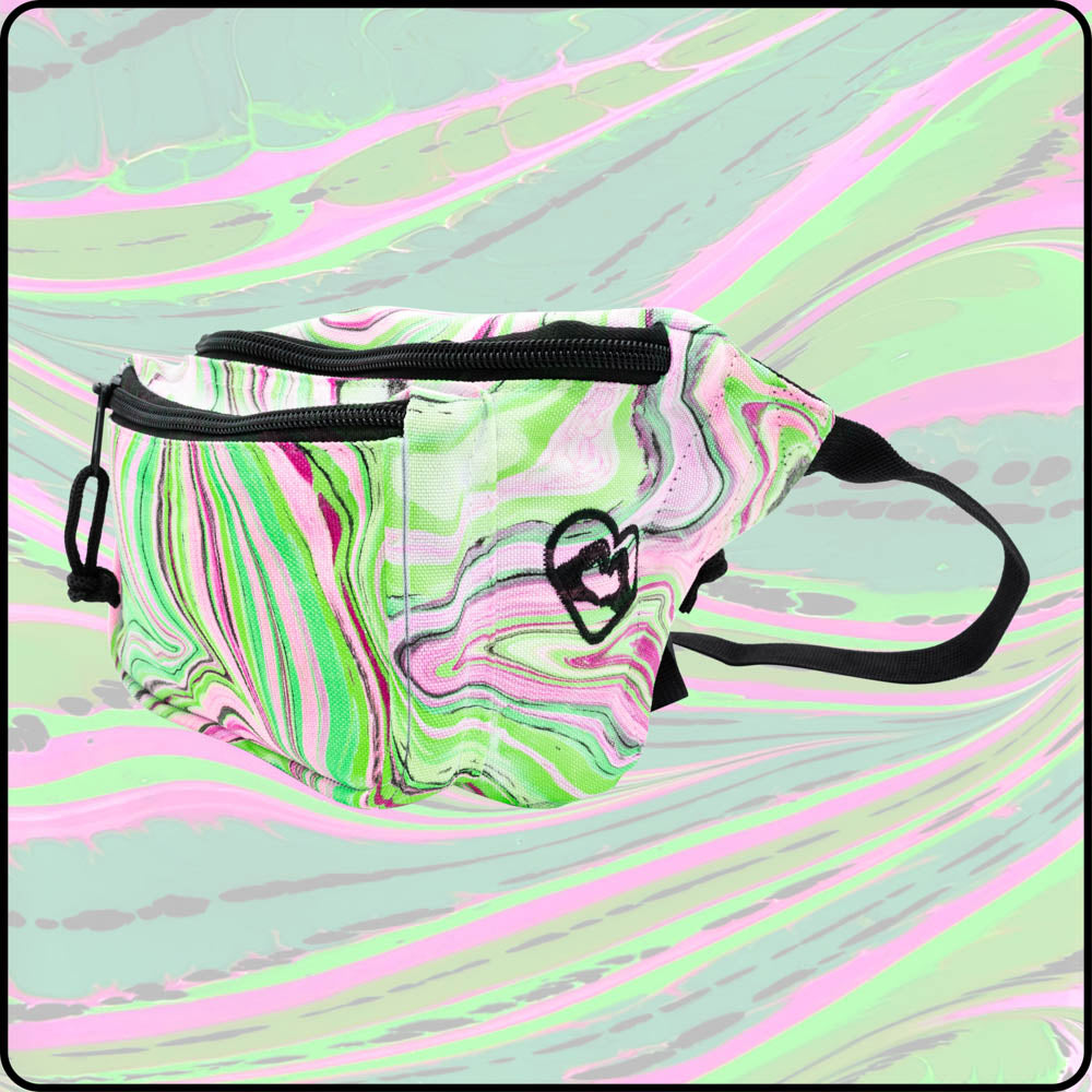 Mellow Melon UV Hydro-Dipped Fanny Pack