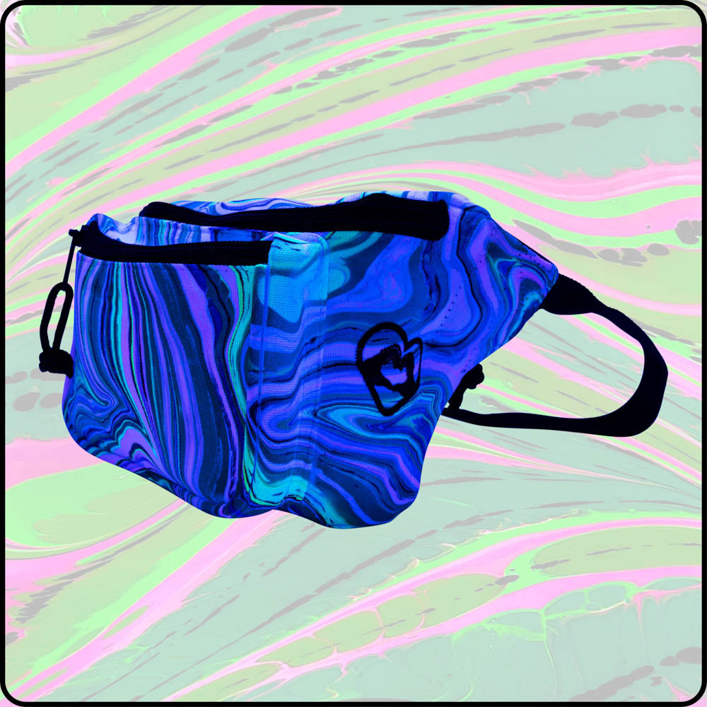 Mellow Melon UV Hydro-Dipped Fanny Pack