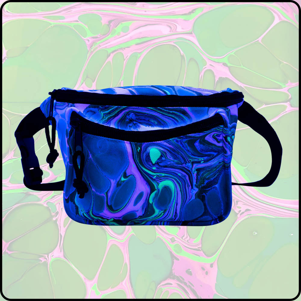 Party Melon UV Hydro-Dipped Fanny Pack