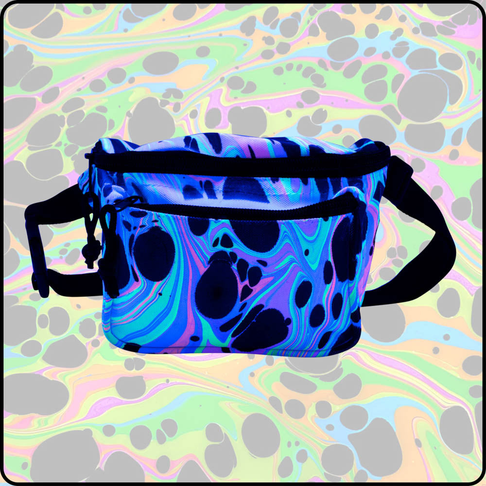 Space Spiders UV Hydro-Dipped Fanny Pack