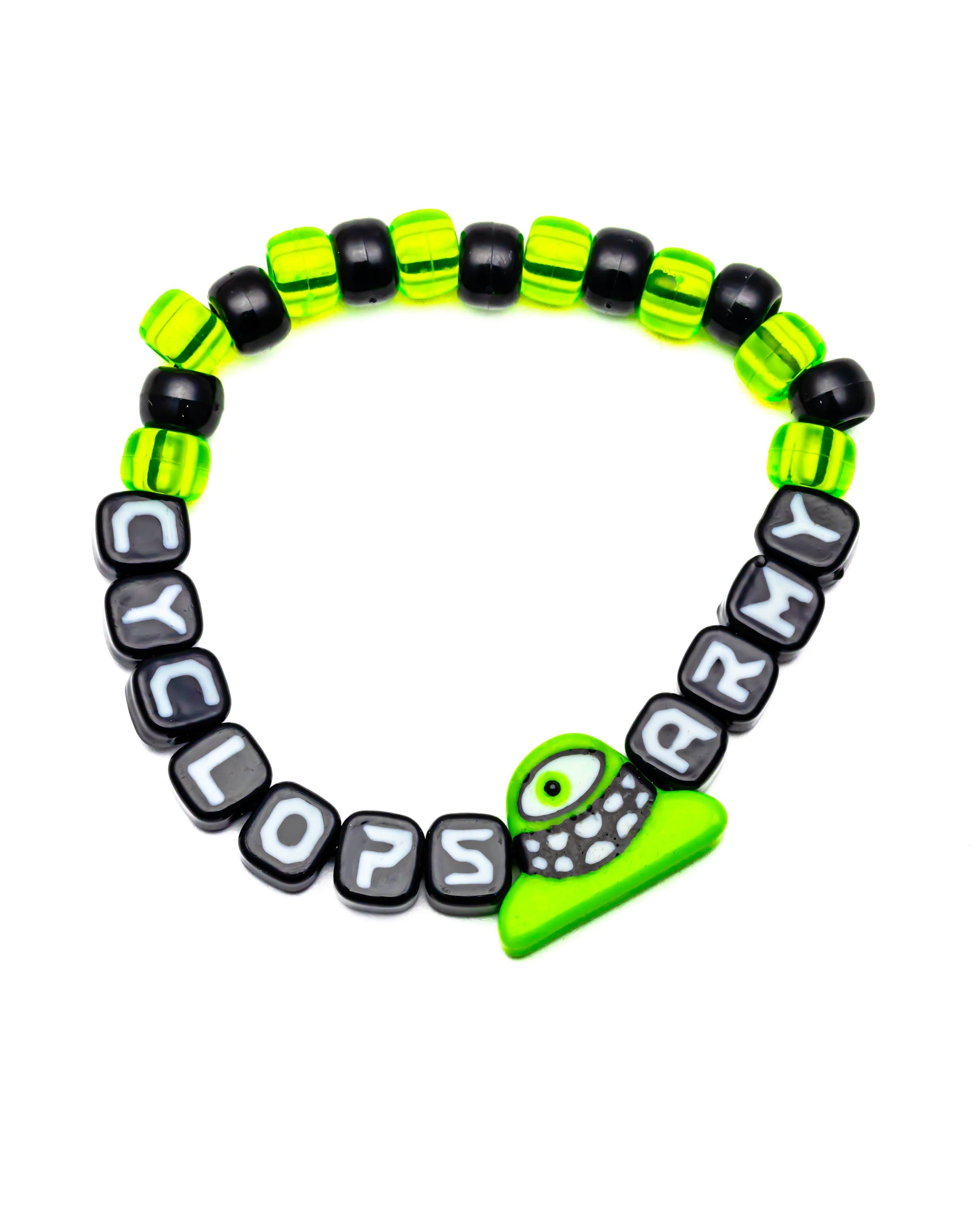 Subtronics x Kandies World - Kandi Bracelet Subtronics & Cyclops Army Combo