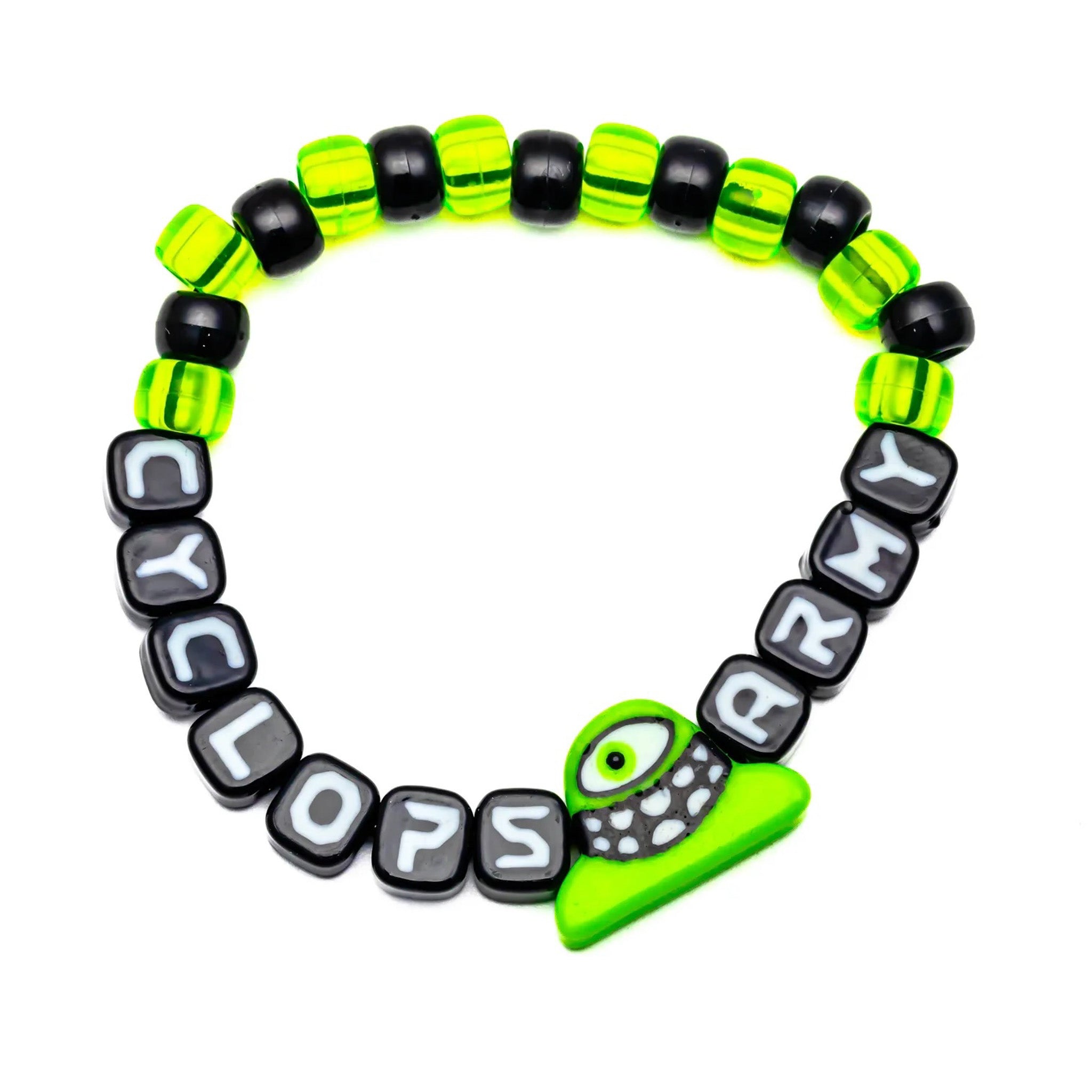 Subtronics x Kandies World - Kandi Bracelet Subtronics & Cyclops Army Combo