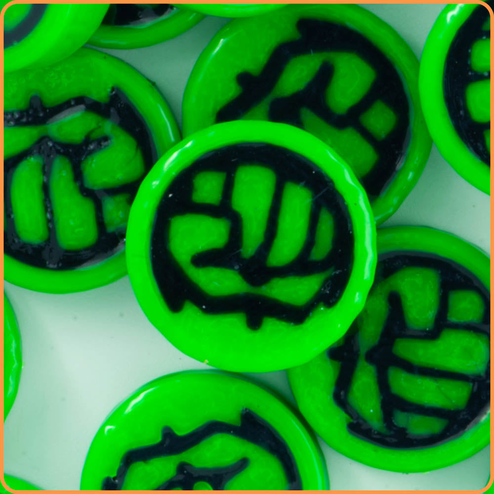 Hulk Custom Beads