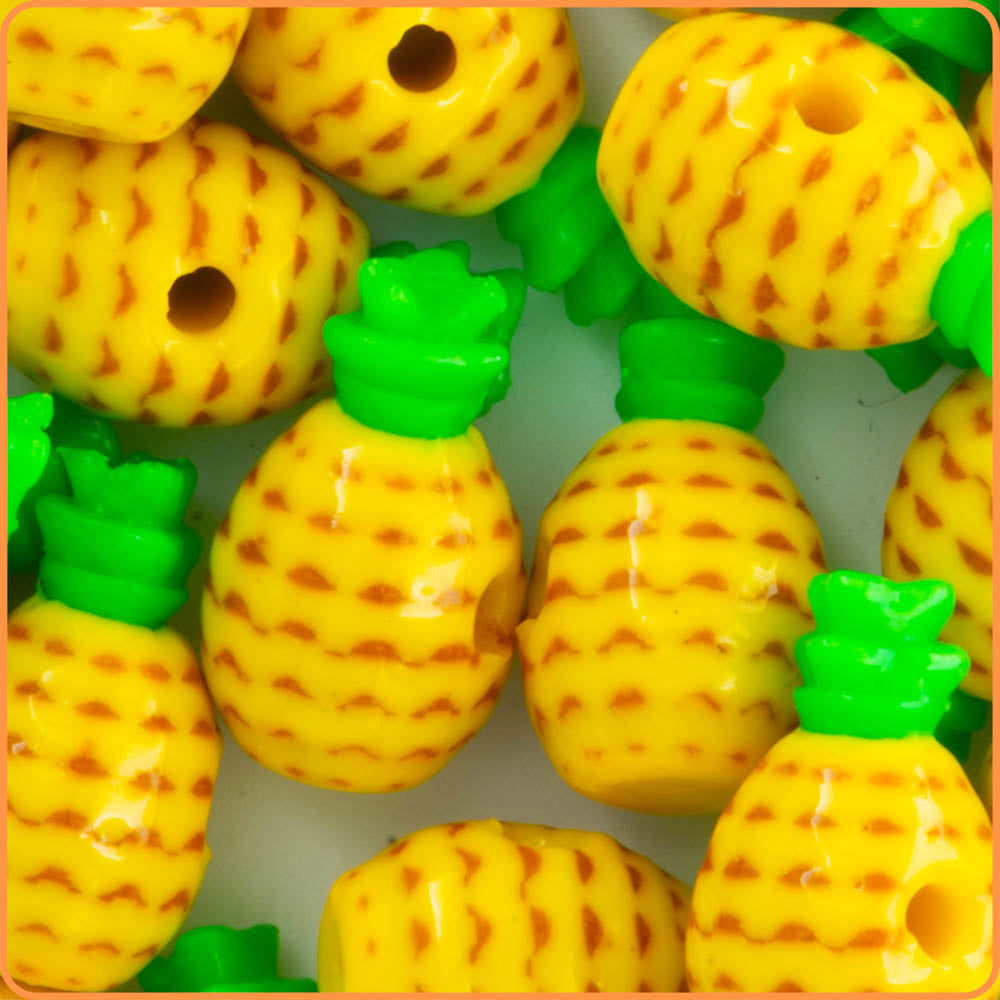 Pineapple Custom Beads