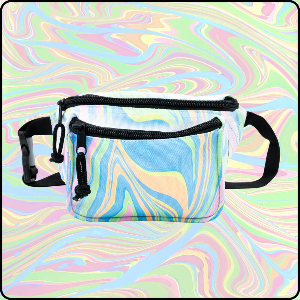 Unicorn Farts UV Hydro-Dipped Fanny Pack